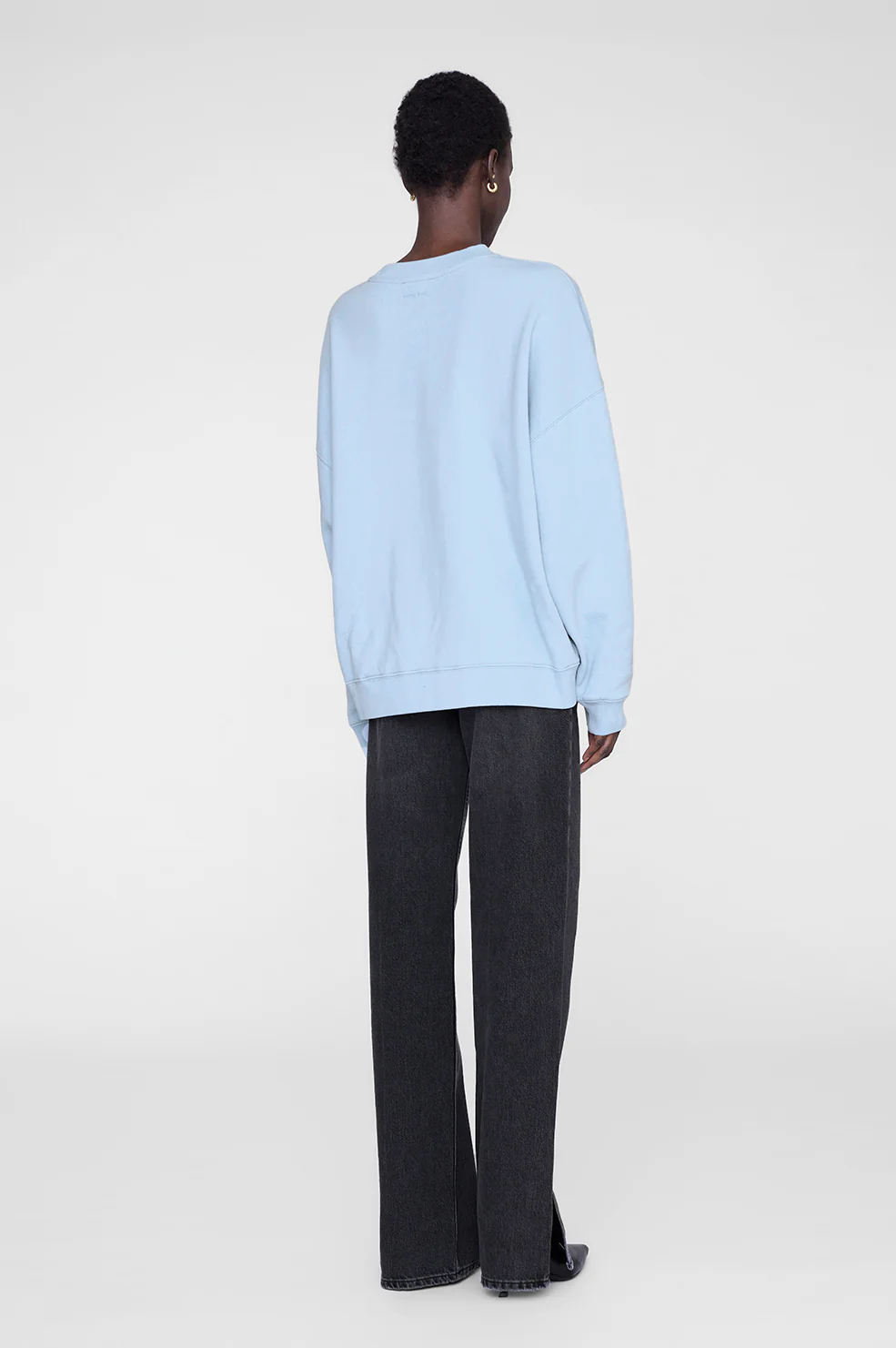 Miles Sweatshirt Anine Bing - Pale Blue - Image 5