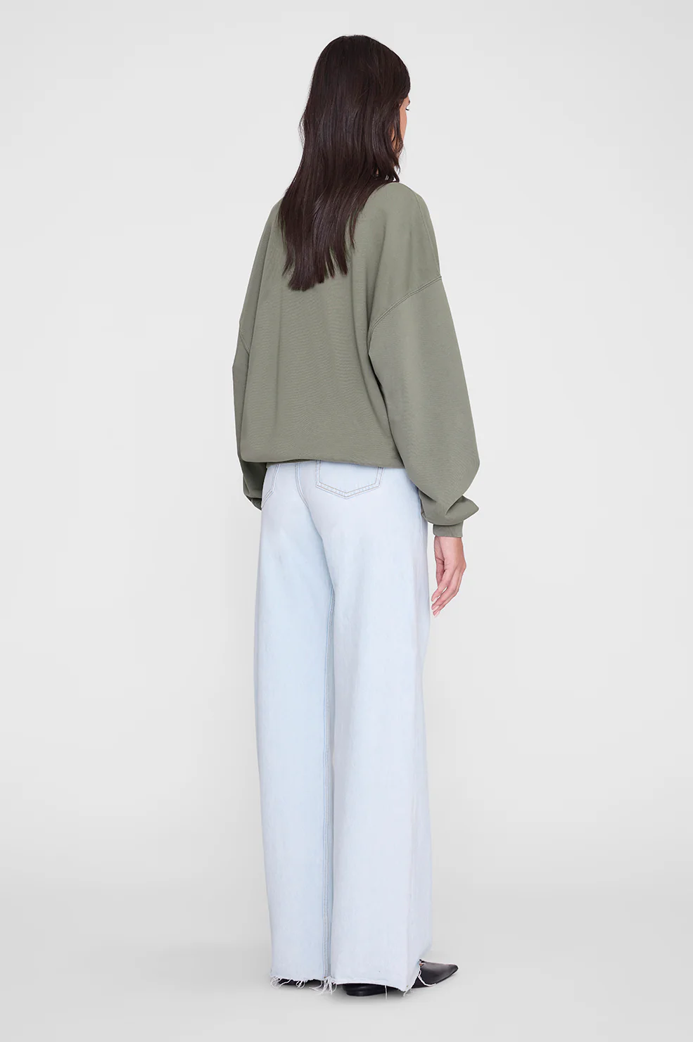 Miles Sweatshirt Letterman - Sage - Image 2