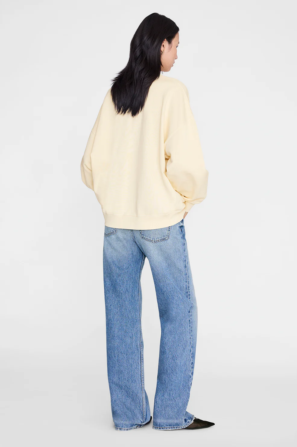 Miles Sweatshirt Los Angeles University - Butter Yellow - Image 2