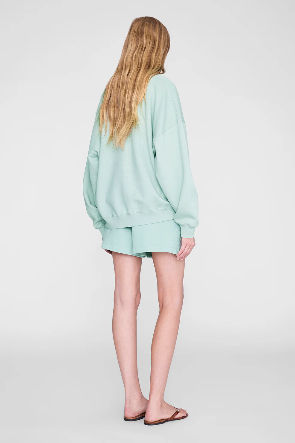Miles Sweatshirt - Washed Seafoam - Image 2