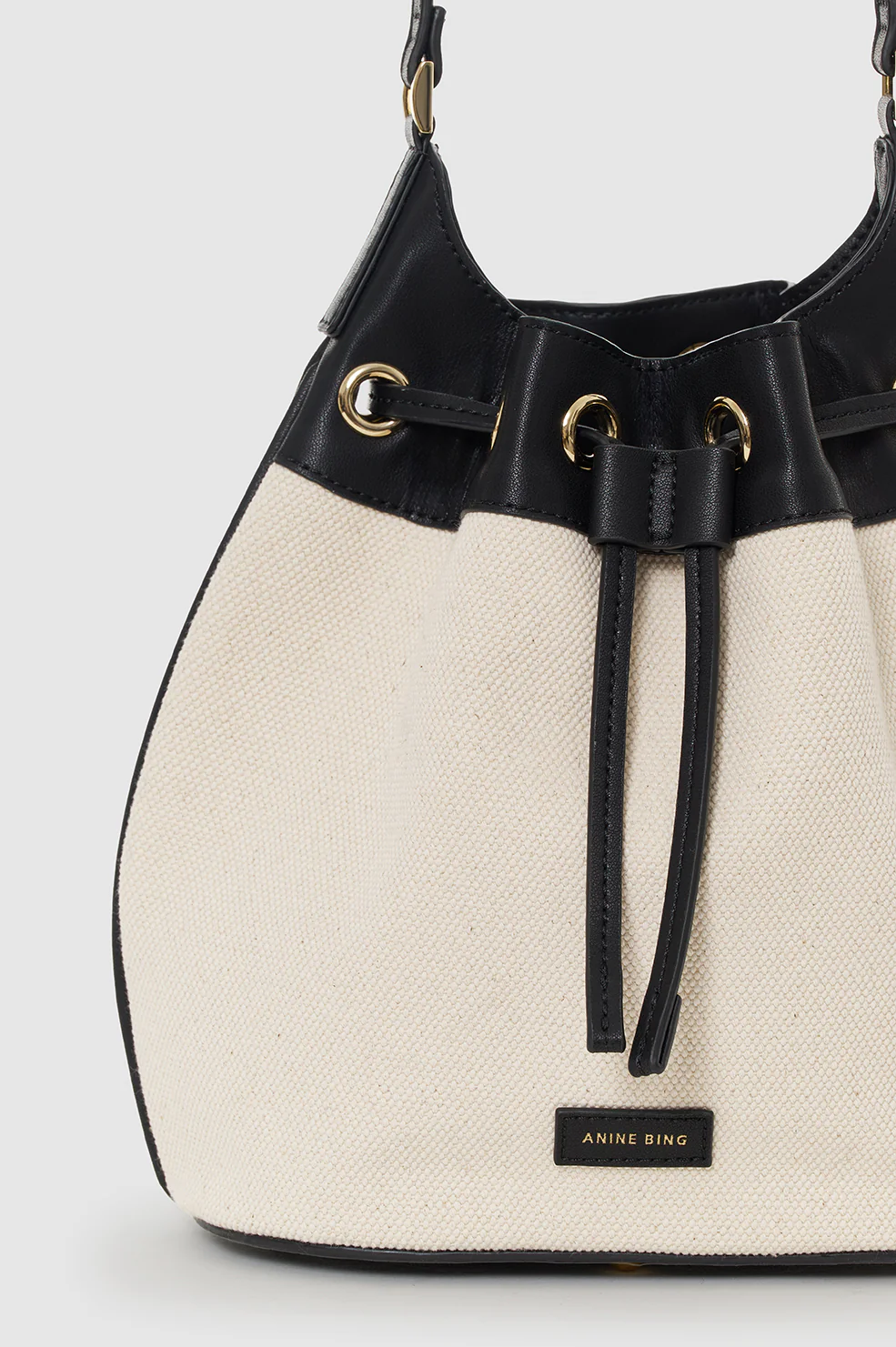 Mini Alana Bucket Bag - Natural - Image 6