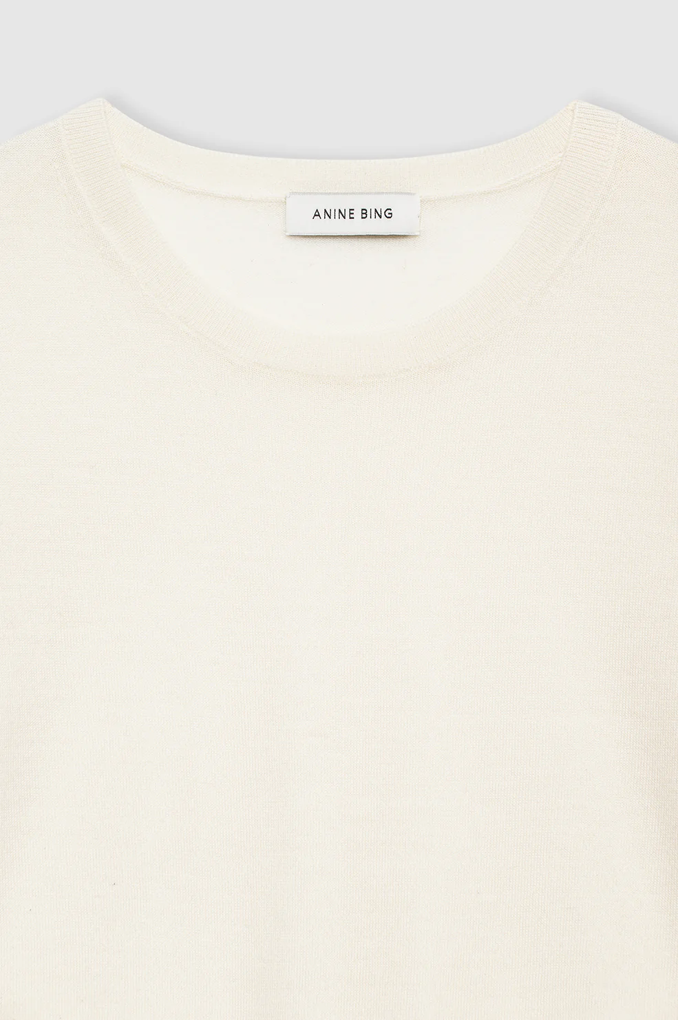 Mora Crop Sweater - Ivory - Image 4