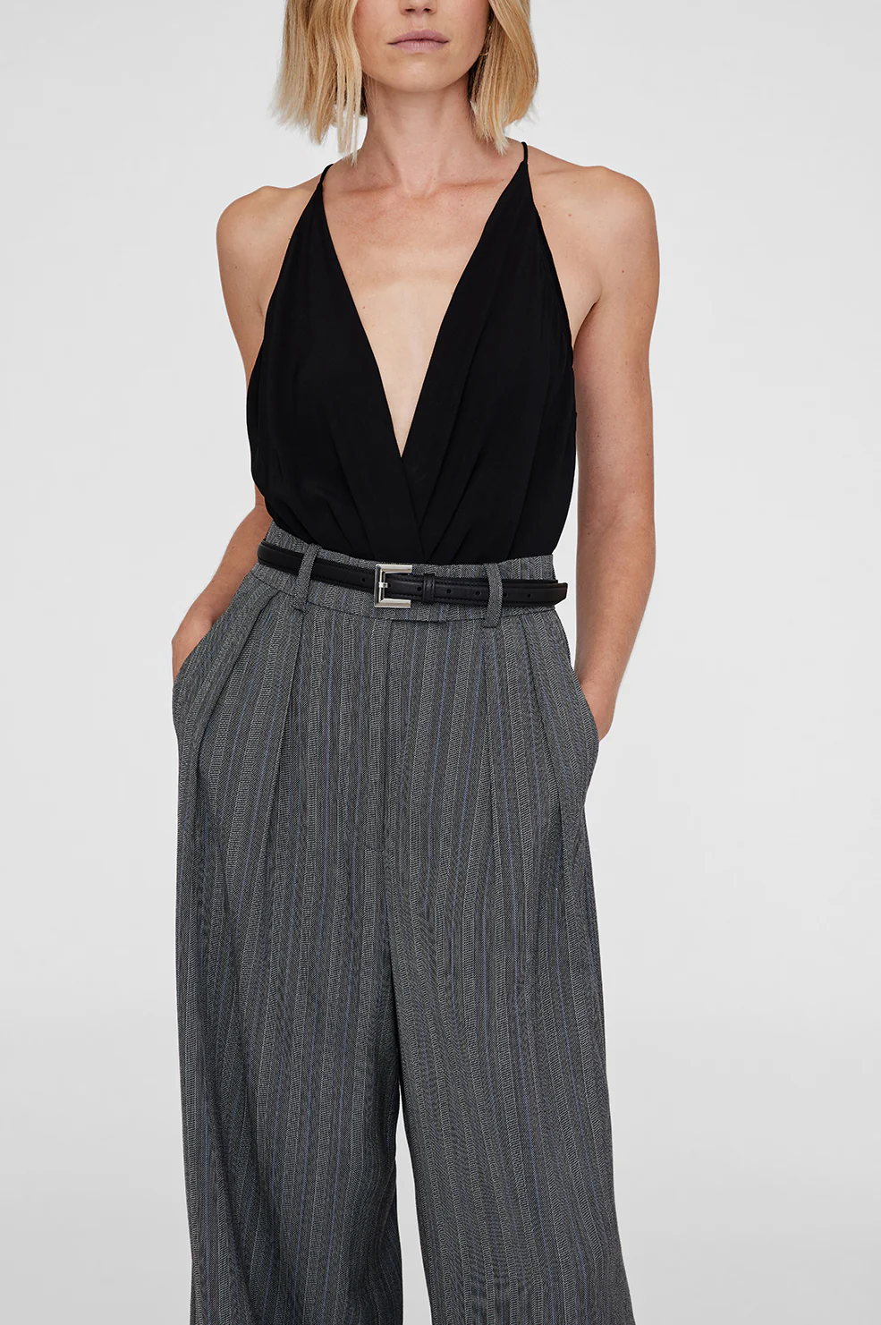 Nicola Belt - Black With Silver - Image 3