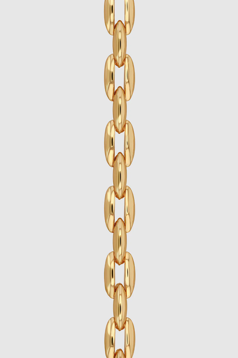 Oval Link Bracelet - Gold - Image 3