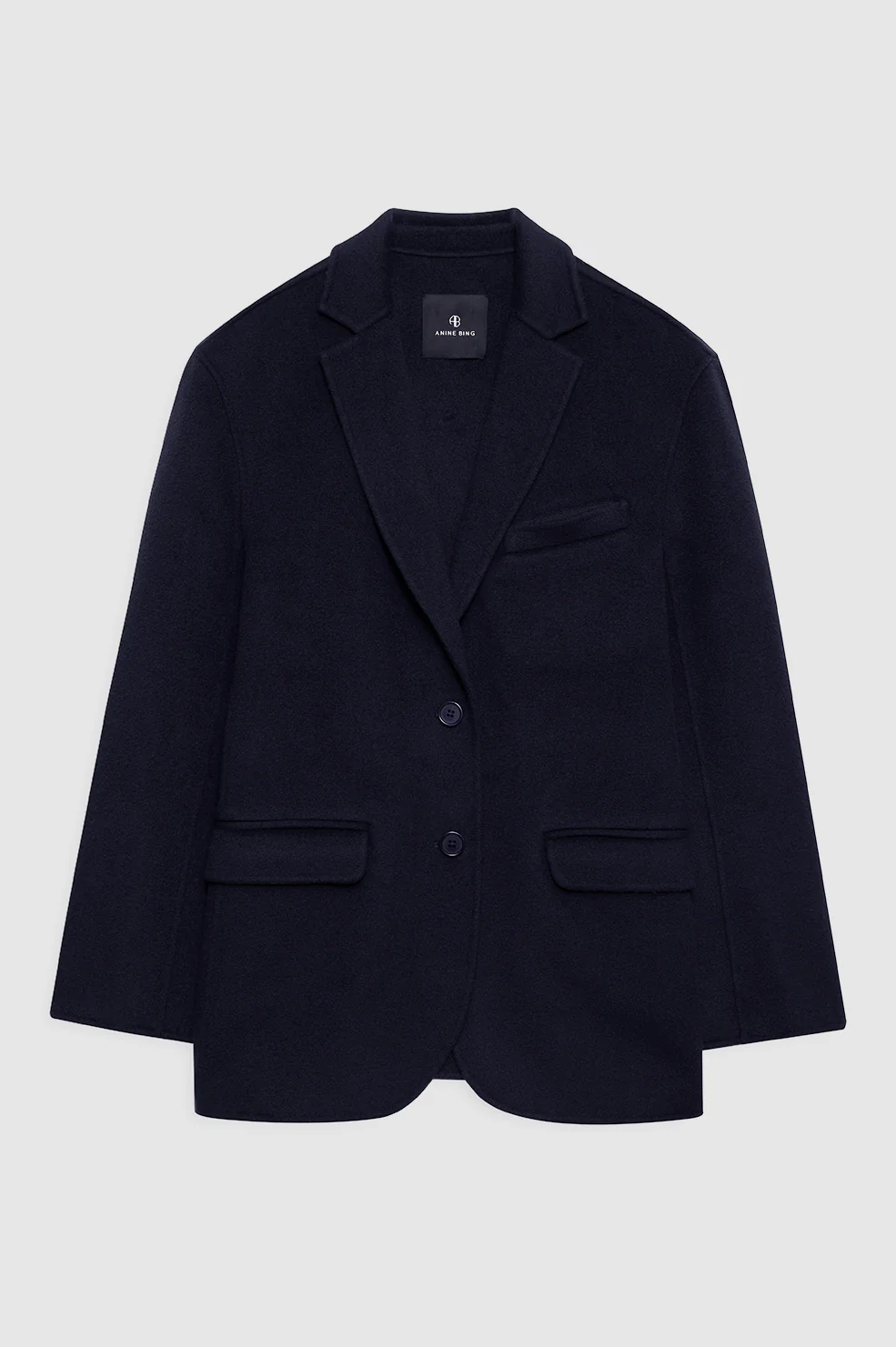 Quinn Blazer - Midnight Blue Cashmere Blend - Image 4