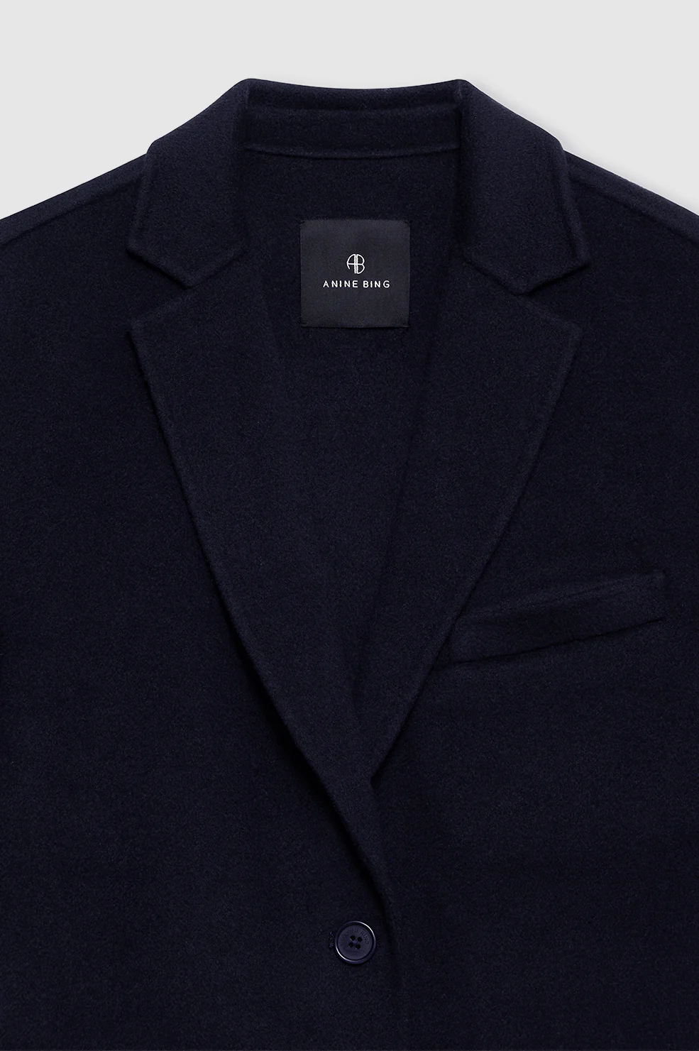 Quinn Blazer - Midnight Blue Cashmere Blend - Image 5