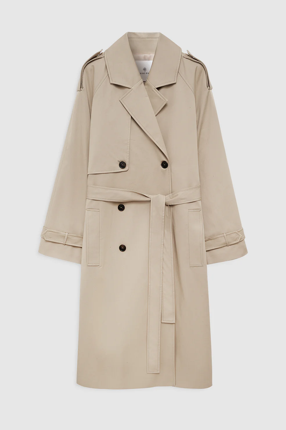 Rickie Maxi Trench - Beige - Image 3