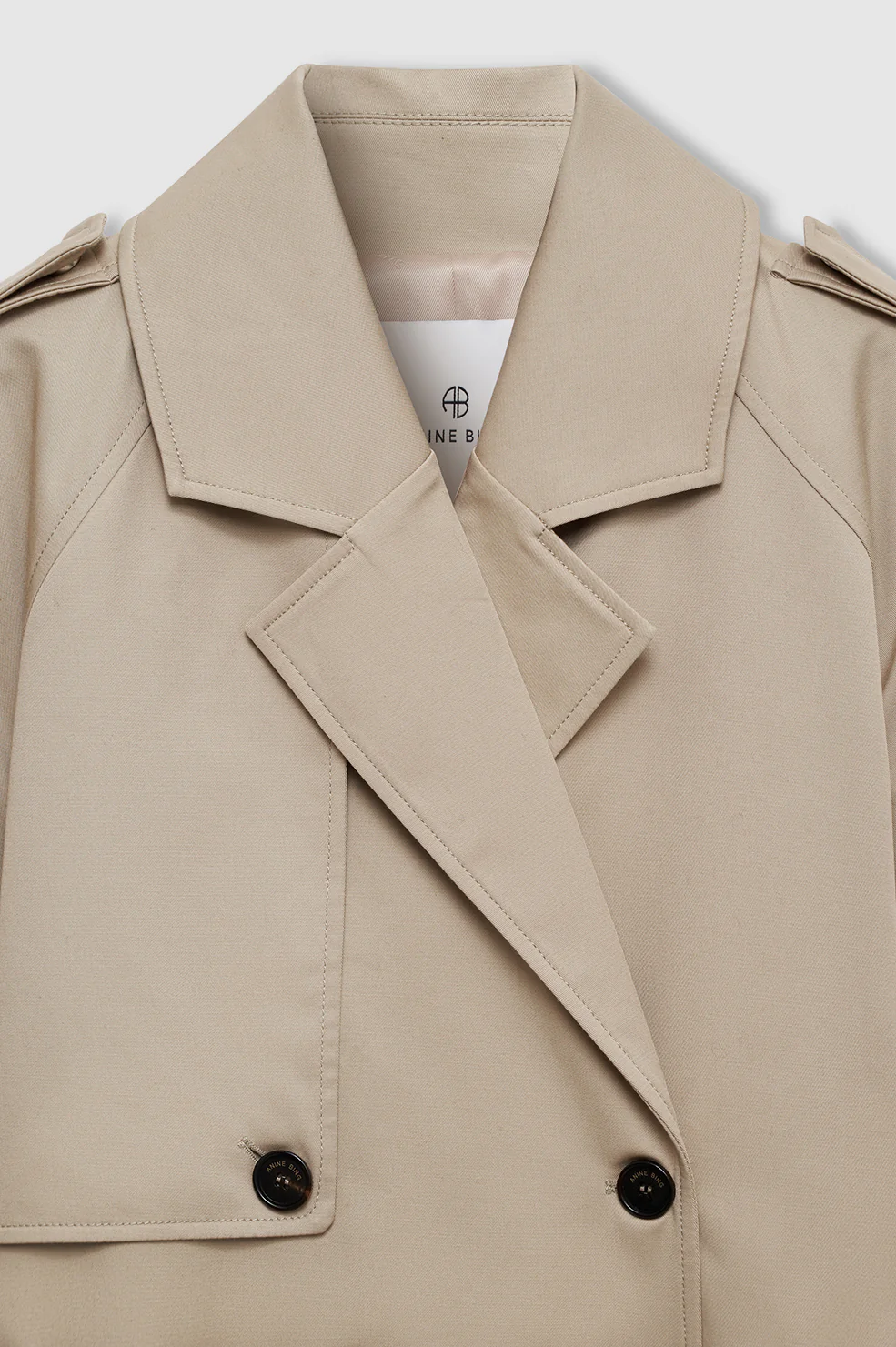 Rickie Maxi Trench - Beige - Image 4