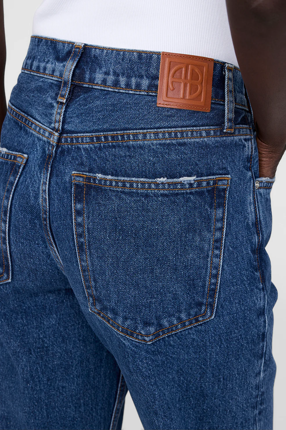 Roy Jean 31" - Clean Indigo Denim - Image 4