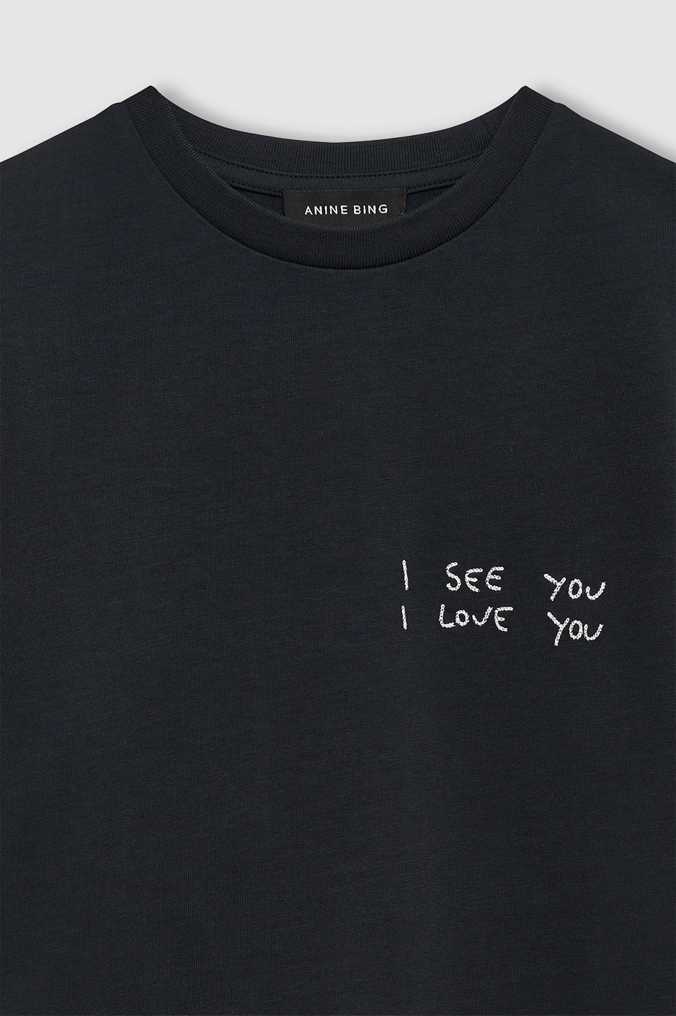 Shelley Tee I See You I Love You - Black - Image 4