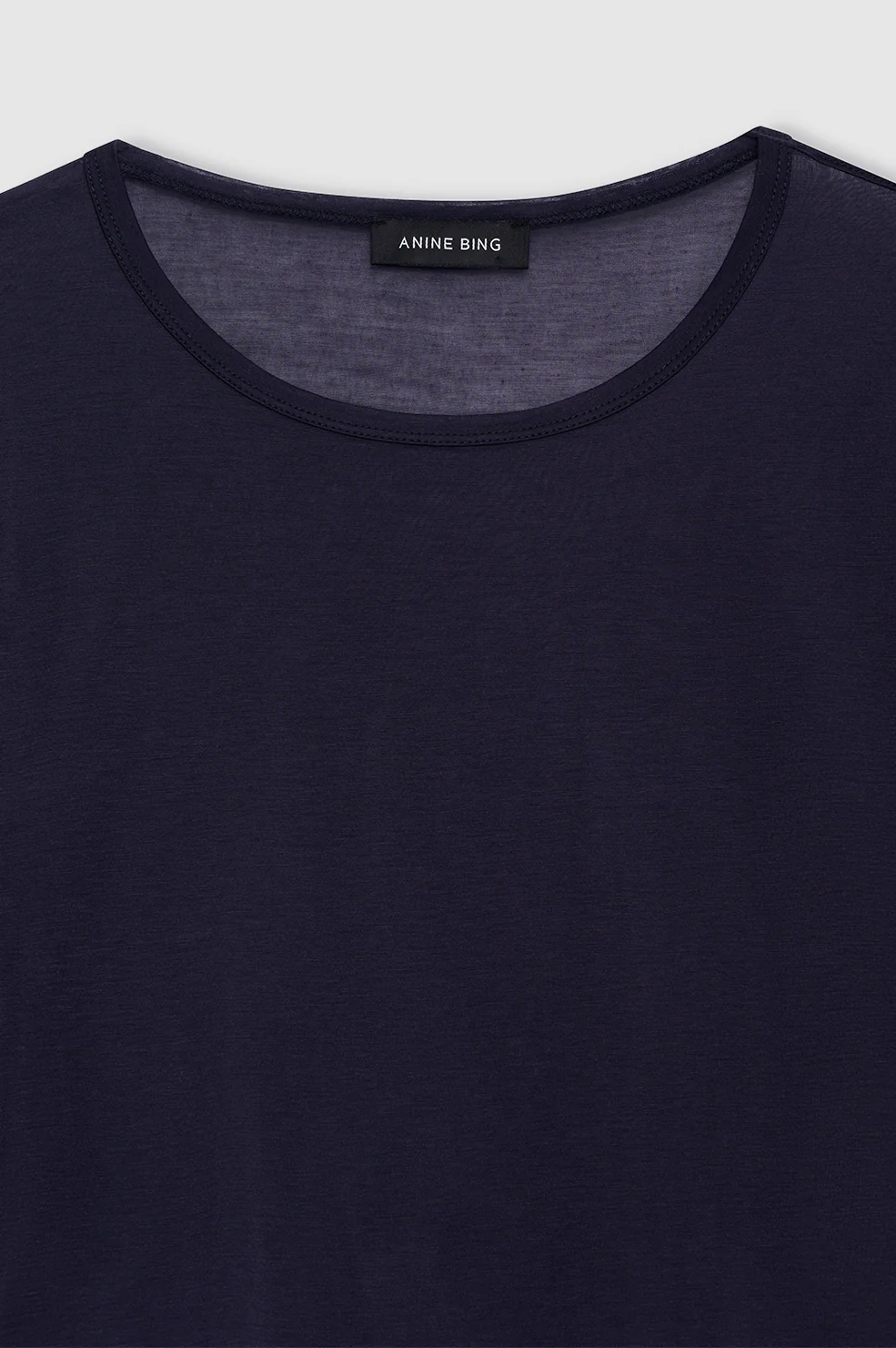 Sylvie Long Sleeve Tee - Midnight Blue - Image 4