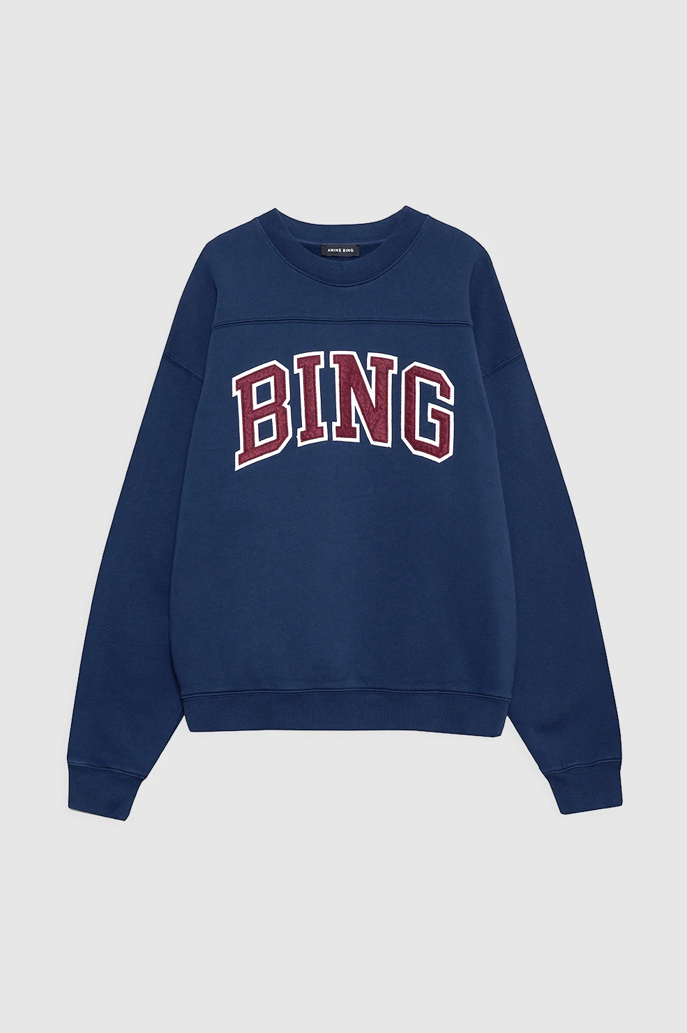 Trenton Sweatshirt Bing - Washed Navy - Image 4