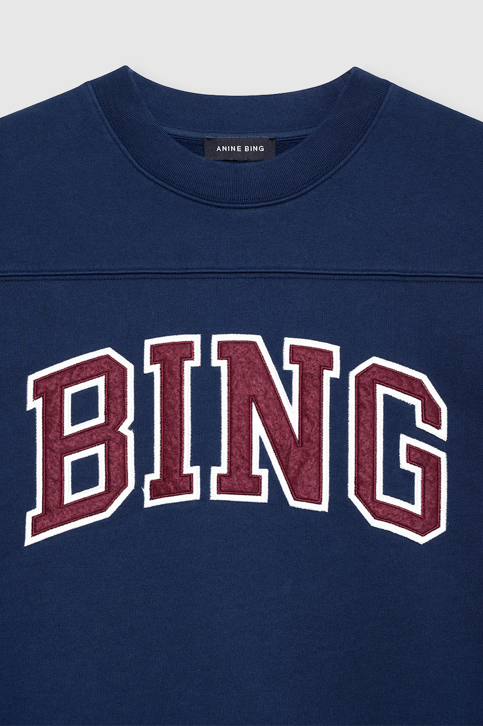 Trenton Sweatshirt Bing - Washed Navy - Image 5